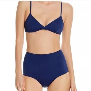 SOLID & STRIPED Blue Bikini Swimwear
